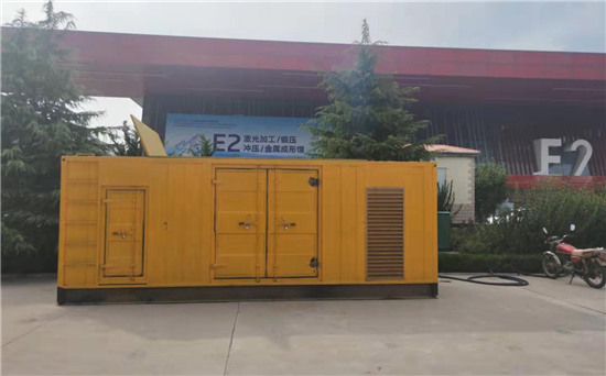 万冲镇1200KW发电机出租