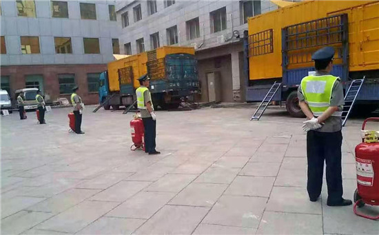 万冲镇租赁发电机案例